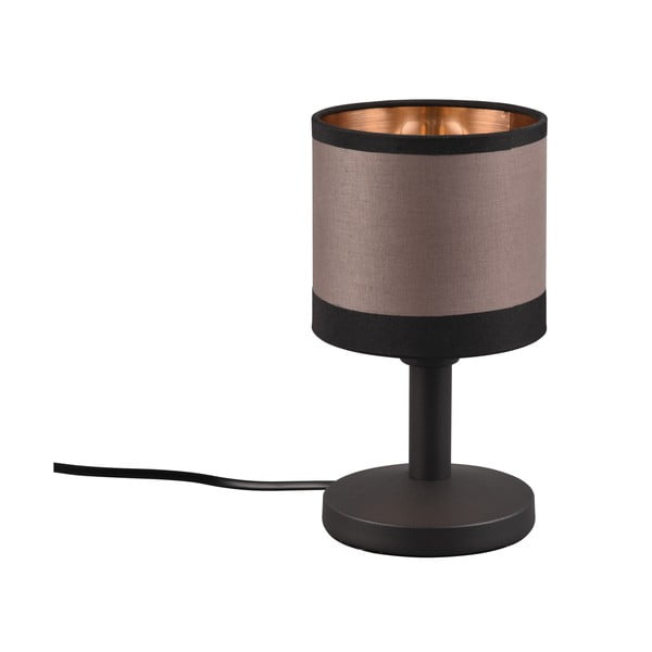 Veioză neagră-maro (înălțime 22 cm) Davos – Reality