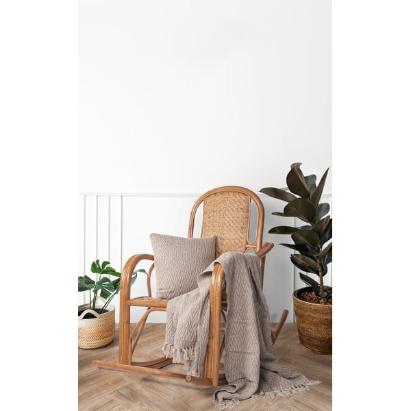 Pătură din bumbac reciclat 130x170 cm Alpana - Tiseco Home Studio-image-1