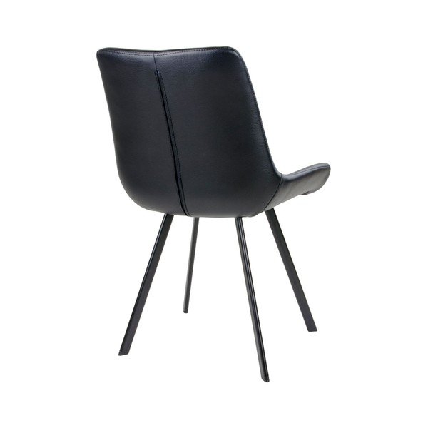 Scaune de dining negre 2 buc. Memphis – House Nordic-image-3