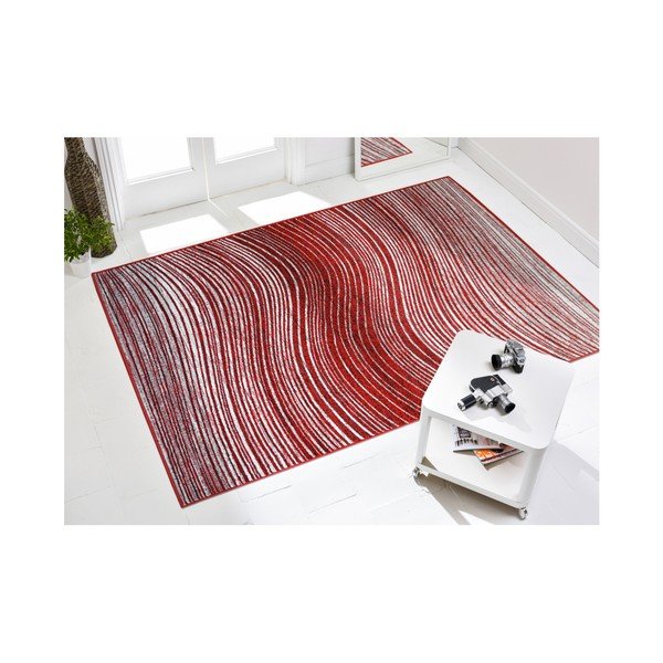 Covor Webtappeti Estro Rojo, 140 x 200 cm