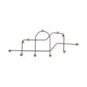 Cuier de perete gri din metal 71 cm Maze – PT LIVING