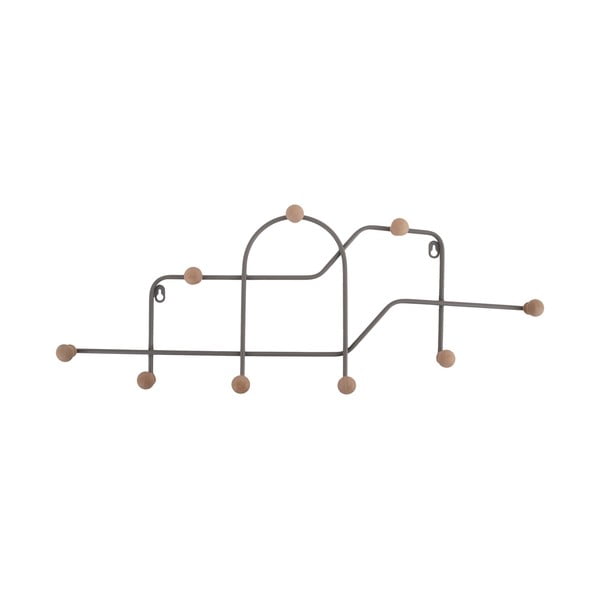 Cuier de perete gri din metal 71 cm Maze – PT LIVING