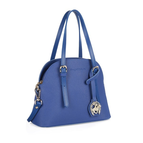 Geantă din piele ecologică Beverly Hills Polo Club Dedra, albastru-image-2