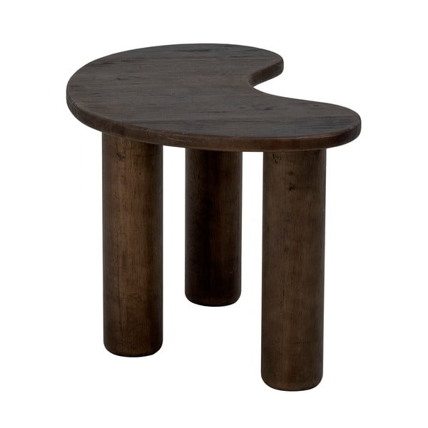 Măsuță de cafea maro închis din lemn de arbore de cauciuc 36x53 cm Luppa – Bloomingville-image-3