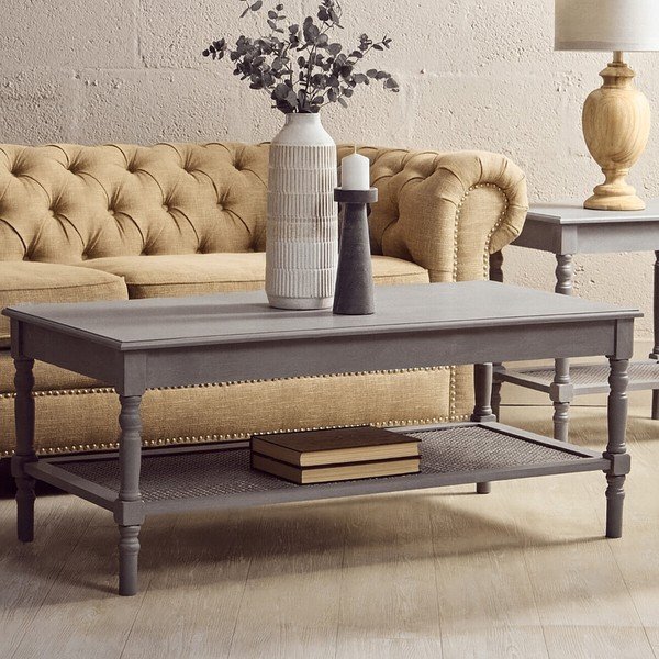 Măsuță de cafea gri 60x120 cm Heritage – Premier Housewares-image-3