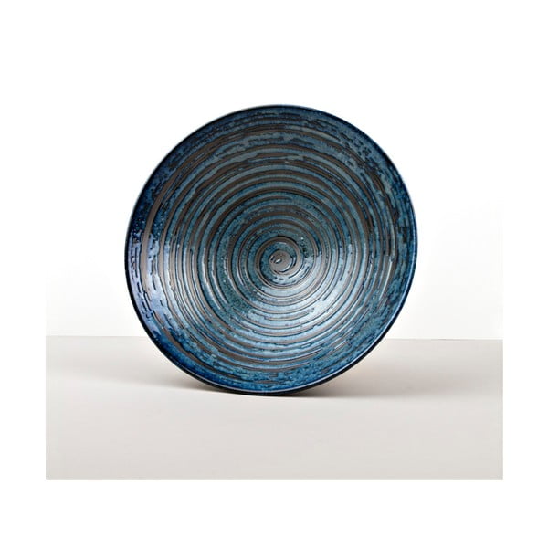 Bol ceramic Made In Japan Copper Swirl, ⌀ 25 cm