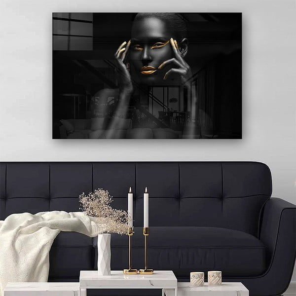 Tablou din sticlă 70x50 cm – Wallity-image-1