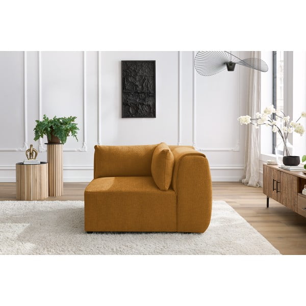 Modul pentru canapea galben muștar Jeanne – Bobochic Paris-image-1