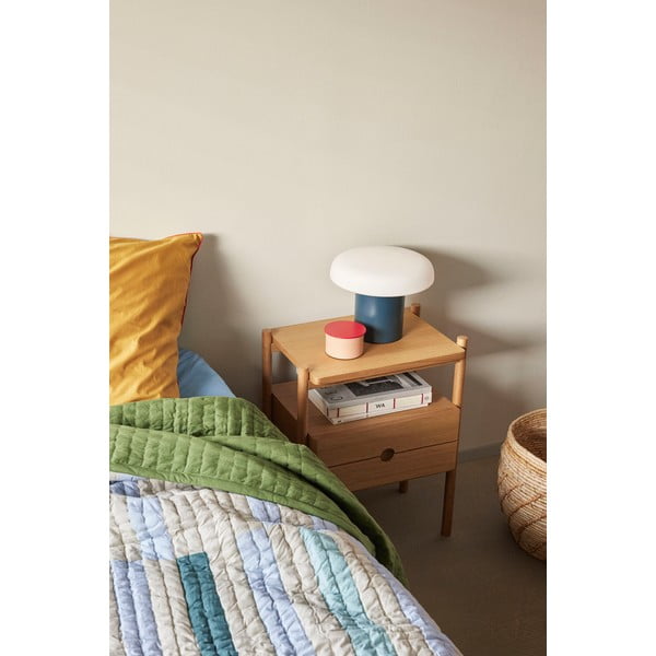 Cutie de depozitare din metal cu capac/decorativă District – Hübsch-image-4