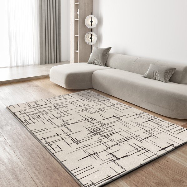 Covor crem 200x290 cm Retro – Universal-image-1