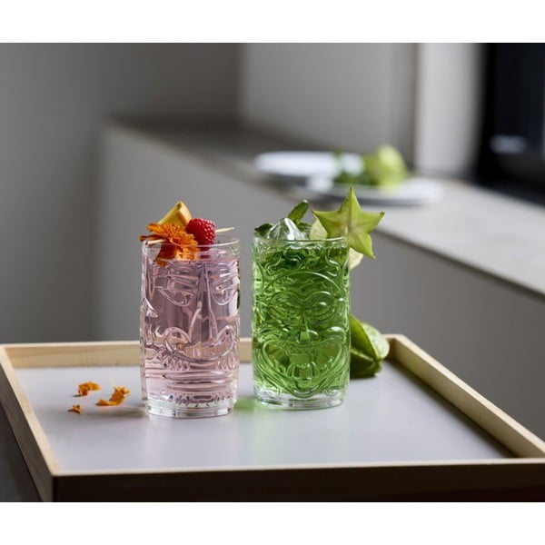 Pahare 4 buc. de cocktail 450 ml Tiki – Lyngby Glas-image-1