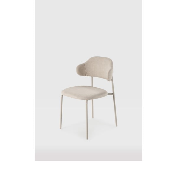 Scaune de dining crem 4 buc. Adriel – Marckeric-image-1