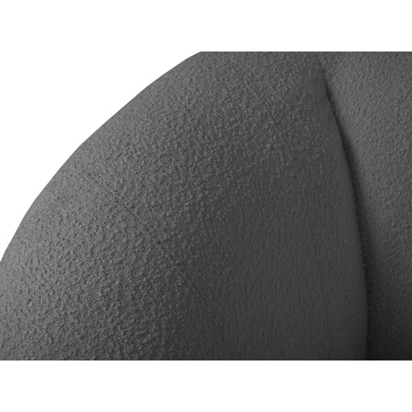 Canapea gri cu tapițerie din stofă bouclé 230 cm Essen – Cosmopolitan Design-image-1