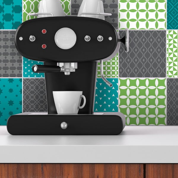 Set 15 autocolante Ambiance Sofia, 15 x 15 cm-image-3