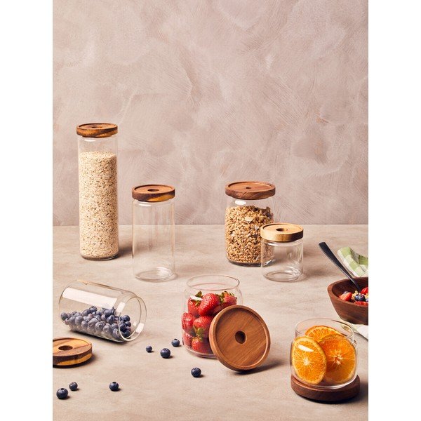 Recipient din sticlă pentru alimente Tromso – Premier Housewares-image-2