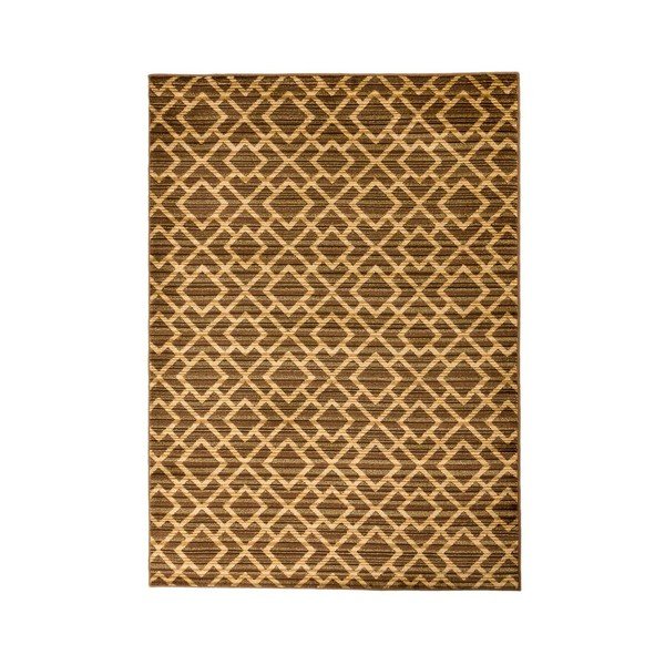 Covor foarte rezistent Floorita Inspiration Garro, 140 x 195 cm, maro