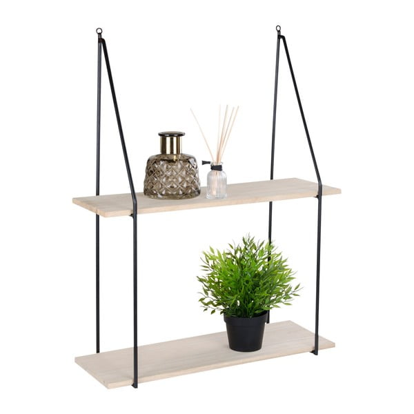 Raft din lemn masiv negru pavlovnia Haag - House Nordic-image-2