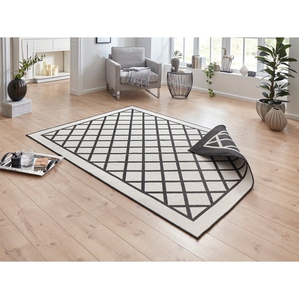 Covor adecvat pentru exterior NORTHRUGS Supreme, 290 x 200 cm, negru-crem-image-1