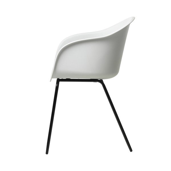 Scaun Unique Furniture Topley, alb-gri-image-2