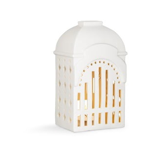 Sfeșnic alb din ceramică Kähler Design Urbania Lighthouse Tivoli