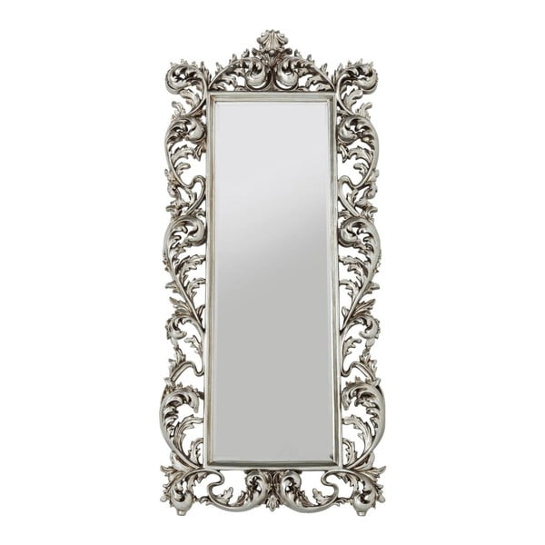 Oglindă Kare Design Sun King, înălțime 190 cm, argintiu