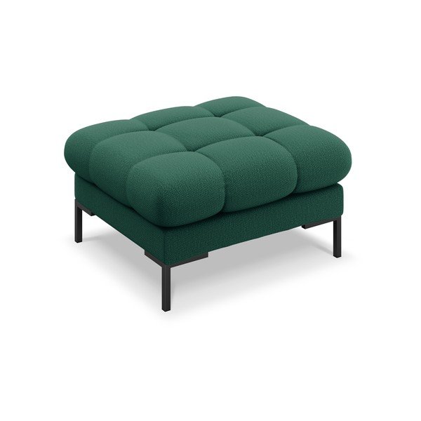 Taburet tapițat Cosmopolitan Design Bali, 60 cm, verde-image-3