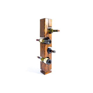 Suport pentru sticle de vin cu aspect de lemn de nuc Wiholder – Kalune Design