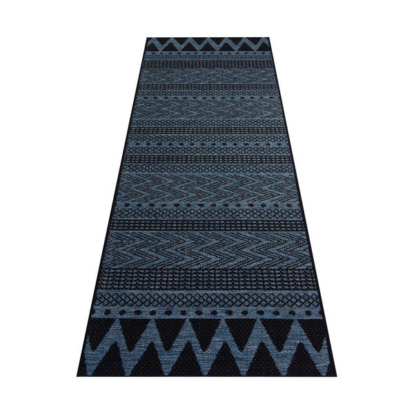 Covor de exterior NORTHRUGS Sidon, 70 x 200 cm, albastru închis-image-2