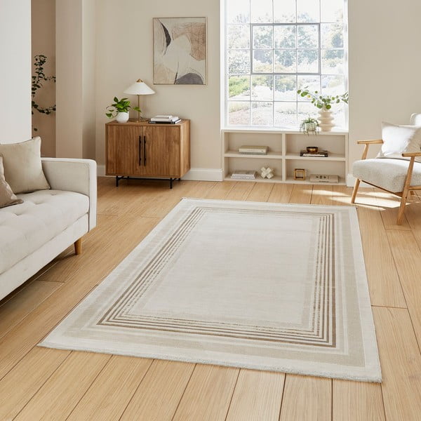 Covor bej-crem 80x150 cm Mirage Cream – Think Rugs-image-1