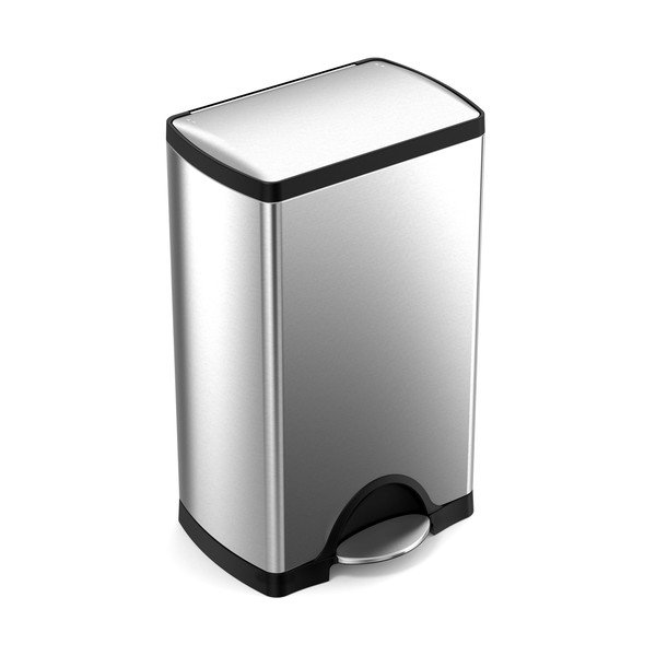 Coș de gunoi cu pedală din oțel inoxidabil 38 l - simplehuman-image-3