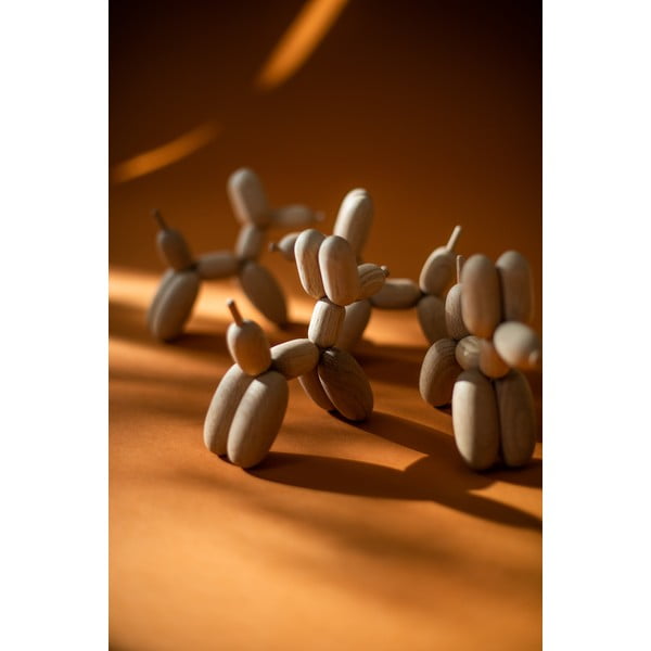 Statuetă din lemn masiv (înălțime 14,5 cm) Ballon Dog – Boyhood-image-3