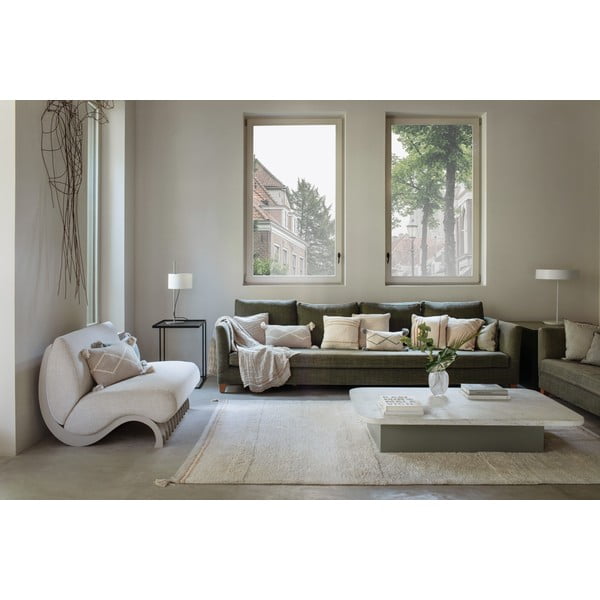 Covor crem lavabil/țesut manual din bumbac 170x240 cm Bloom Natural – Lorena Canals-image-4