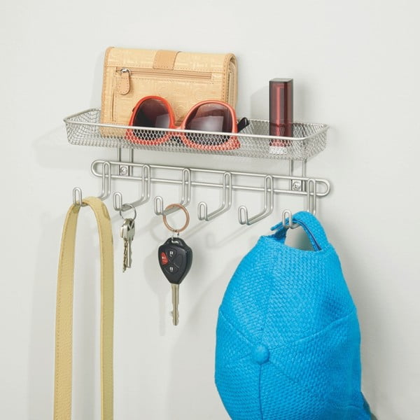 Organizator de perete InterDesign Classico Entryway, lungime 28 cm -image-1