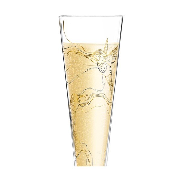 Pahar din sticlă cristalină pentru șampanie Ritzenhoff Marvin Benzoni Hummingbirds, 210 ml-image-3