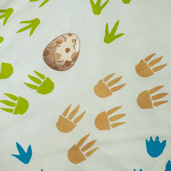 Lenjerie de pat pentru copii din bumbac pentru pătuț 100x135 cm Dino – Jerry Fabrics-image-4