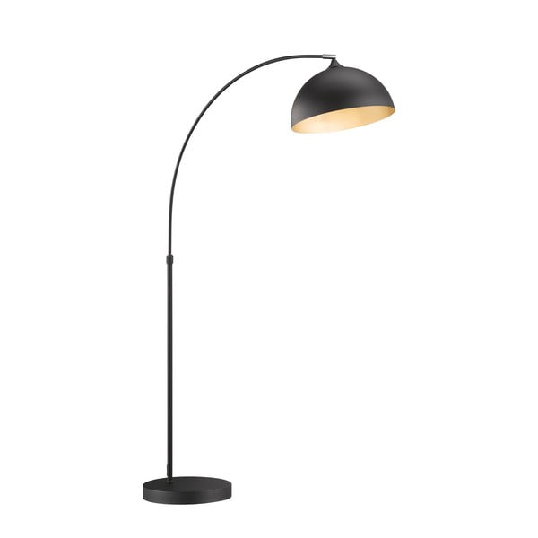 Lampadar negru cu abajur din metal (înălțime 200 cm) Leitung – Fischer & Honsel