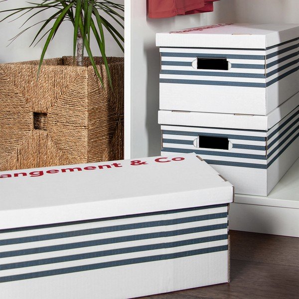 Set 3 cutii pentru depozitare Compactor Marinieres-image-1