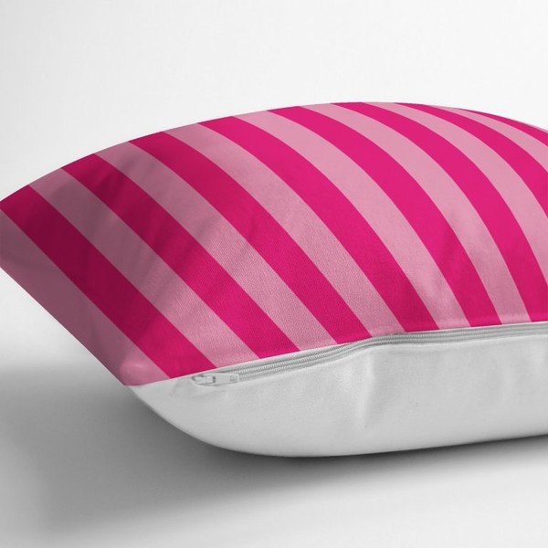 Față de pernă Minimalist Cushion Covers Pinkie Stripes, 45 x 45 cm-image-1