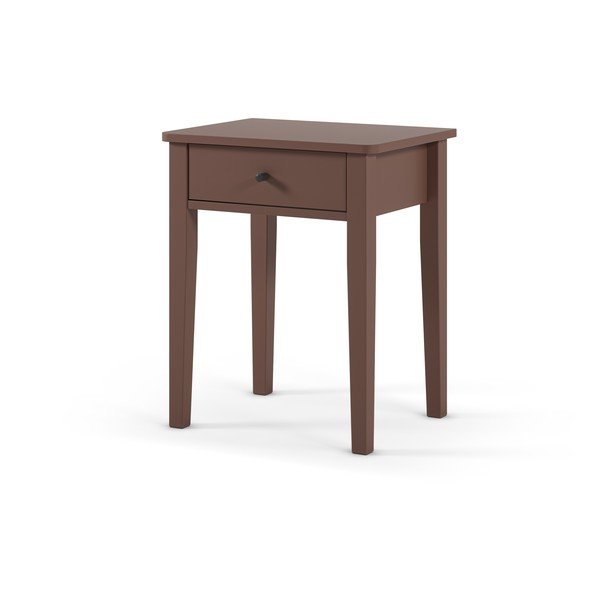 Noptieră teracotă cu aspect mat Bart – Marckeric-image-2