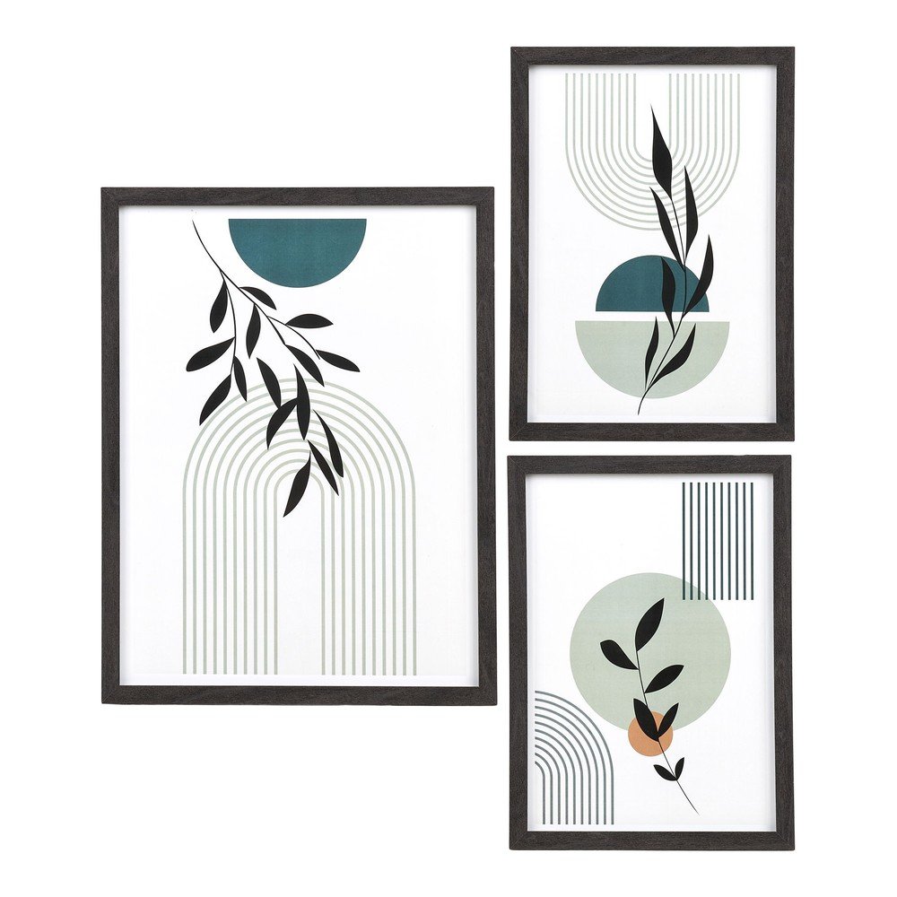 Rame negre de agÄu0083Èu009Bat 3 buc. 30x40 cm Aspen âu0080House Nordic