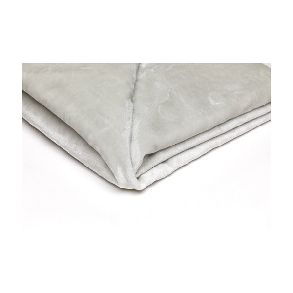 Pătură din micromicropluș My House, 150 x 200 cm, gri deschis-image-1