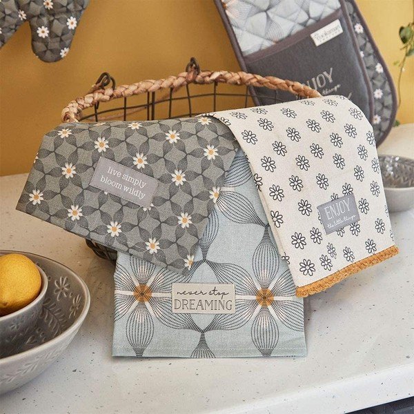 Set cu prosoape, șorț și mănușă de bucătărie 5 buc. Purity – Cooksmart ®-image-2