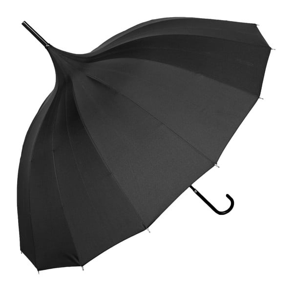 Umbrelă Ambiance Bebeig, ⌀ 90 cm, negru