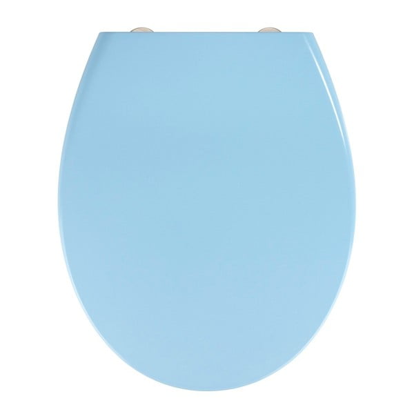 Capac WC Wenko Samos, 44,5 x 37,5 cm, albastru deschis