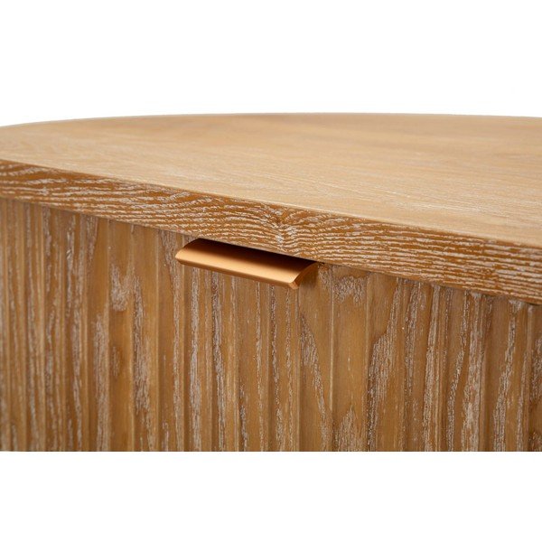 Comodă în culoare naturală din lemn de brad 81x82x46 cm Gothenburg – Mauro Ferretti-image-4