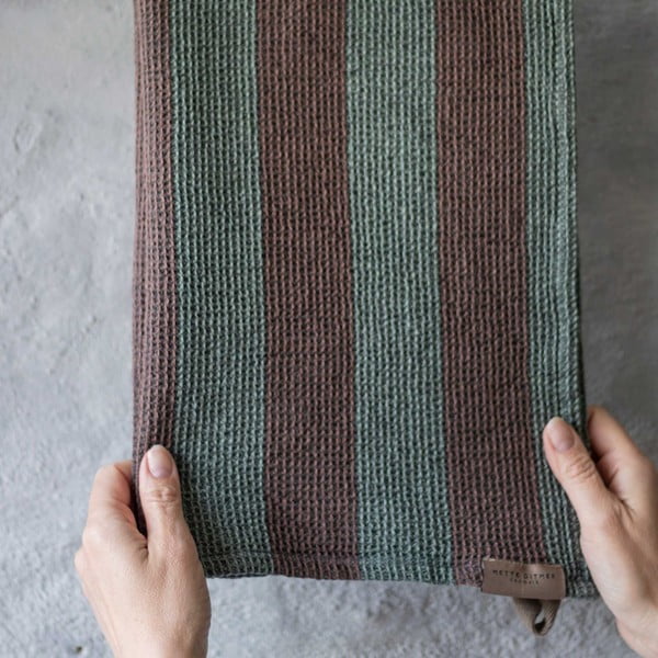 Prosop de bucătărie din bumbac organic 50x70 cm Elvira – Mette Ditmer Denmark-image-3