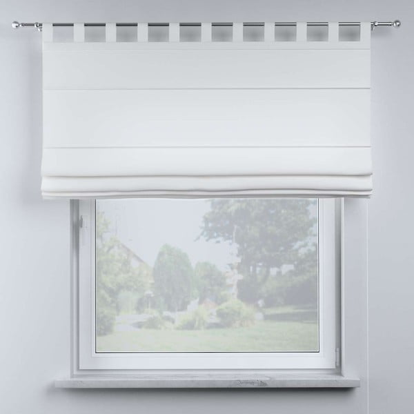 Jaluzea romană albă 170x160 cm Happiness - Yellow Tipi-image-4