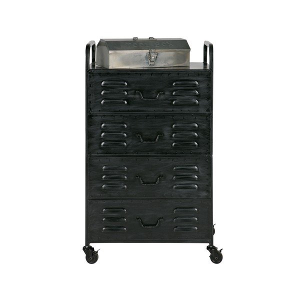 Raft mobil WOOOD Alex, negru-image-1