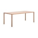 Masă de dining din lemn de stejar 90x200 cm Derven – Gazzda