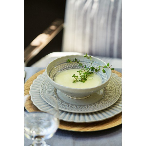 Bol din gresie ceramică Costa Nova Cristal, ⌀ 18 cm, gri-image-1